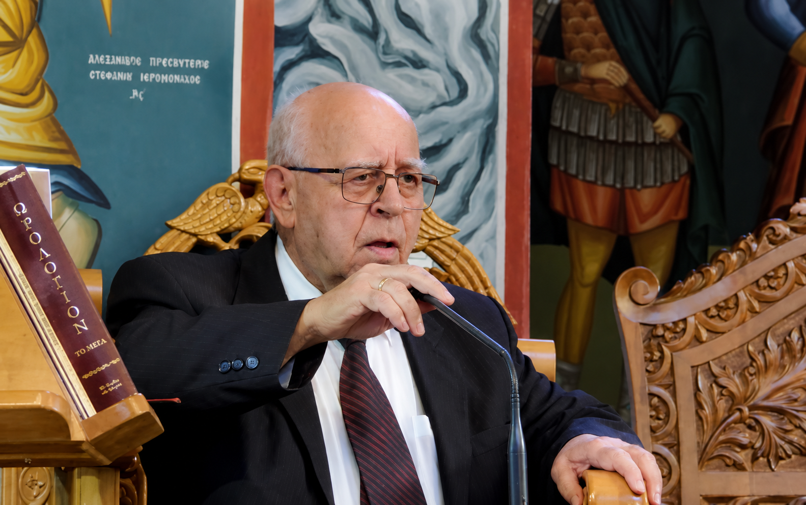 Πορτρέτο του Αναστασίου Ν. Δάρδα στον Ιερό Ναό
